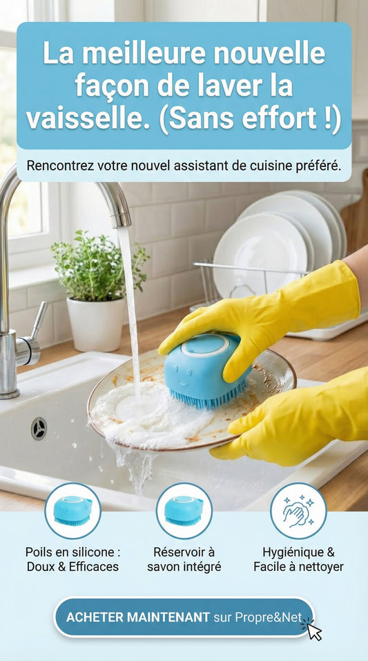 Brosse avec Resérvoir Kitchen KORNER